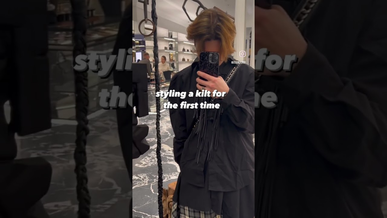 would u ever wear a kilt as a guy? 