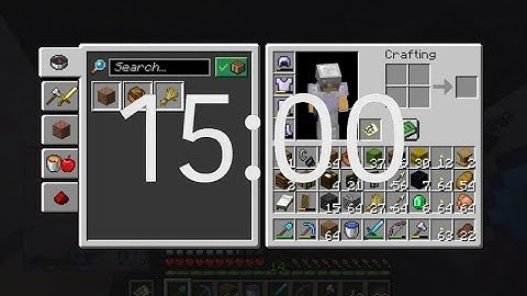 15 Minute Timer with Relaxing Music: Minecraft Theme