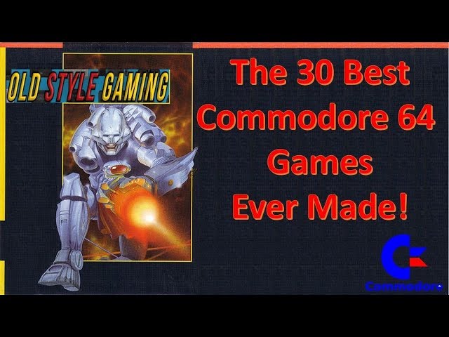 The 30 Best Commodore 64 Games Ever Made! - YouTube