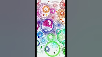 A spirograph is for drawing beautiful geometric patterns on a sheet of paper.