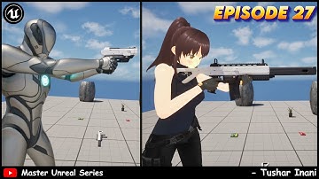 How to Hold Weapons Properly in Unreal Engine 5 | Hand IK & Gun Grip Setup | Master Unreal | Ep 27