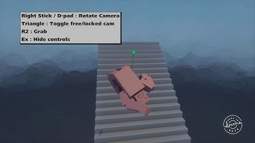 Dreams PS4 - Ragdoll Stairs Test by BLAHBLAH1000shop