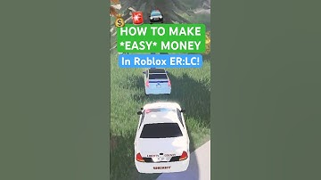 How To MAKE EASY MONEY IN ERLC On #Roblox 🤑