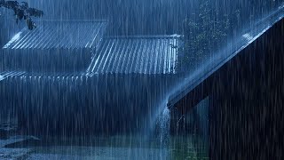 Heavy Rain on Tin Roof at Night | Deep Sleep &amp; Relaxing Rain Sounds 🌧️