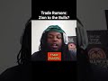 How does Zion to the Bulls sound? #trade #rumors #zionwilliamson #pelicans #bulls #nba #podcast