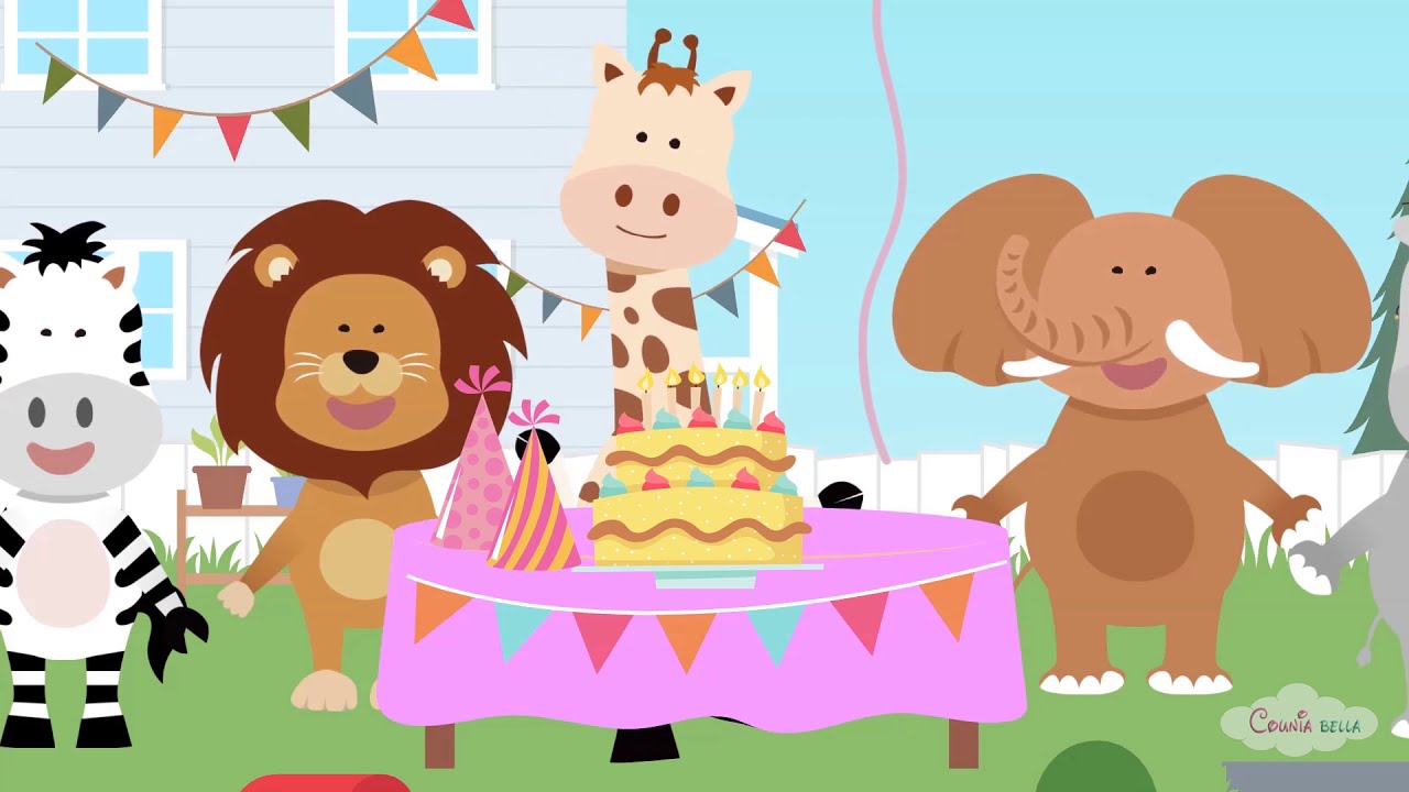 Χρόνια Πολλά για τα Γενέθλια σου! -Τραγουδάκι  -Greek  - Counia Bella