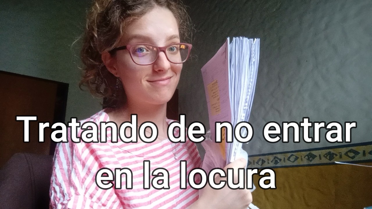 Dejando de procrastinar mis cosas de la universidad