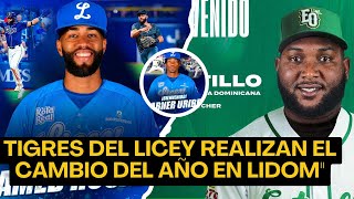 TIGRES DEL LICEY Sorprenden En LIDOM En MEGA CAMBIO!  'Atracaron' a las Estrellas en LIDOM