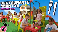 Arantxa City π‘ Nuevo restaurante en mi ciudad de juguete - Los juguetes de Arantxa