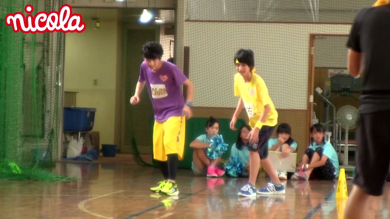 ニコラ2014年10月号　「ニコモ運動会2014」の撮影に密着!! 　Vol.4　永野芽郁・久間田琳加・鈴木美羽・中村里帆・塚本凪沙・小林亮太