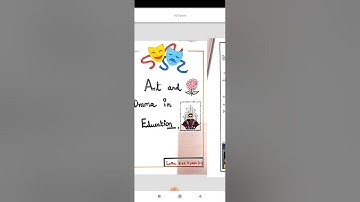 ART AND DRAMA IN EDUCATION RECORD WITH PDF|My village family lifestyle|Drama and scenery Creation