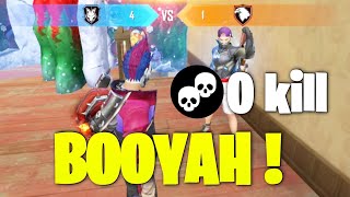 0 KILL BOOYAH ! CHALLENGE IN CLASH SQUAD ||RJ ROCK