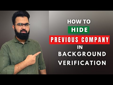 Can You Hide Previous Employer Details in Background Verification | Answer Common Questions on BGV