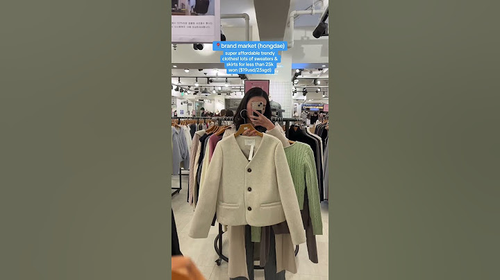 where to shop in seoul, south korea 🛍