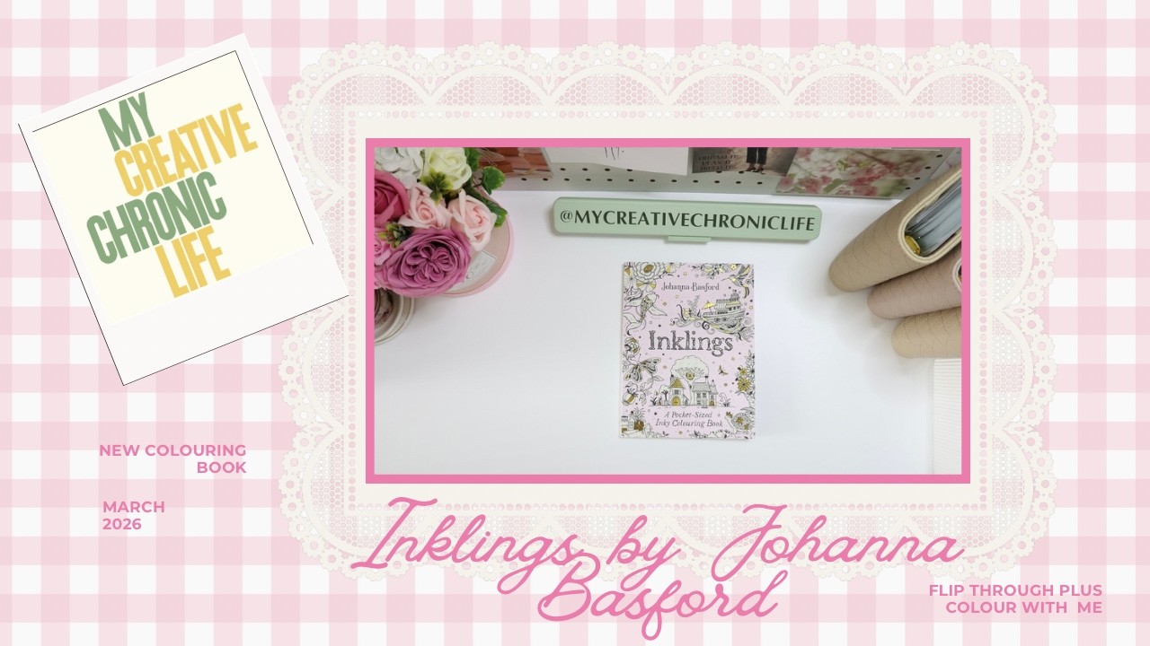 Inklings by Johanna Basford  flip through plus first colour along with me