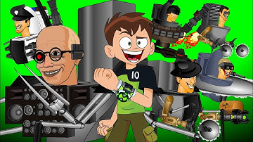Ben 10 Skibidi Toilet In Monster World Full Story | Fanmade Transformation