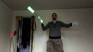 learn this basic nunchaku move. the reverse redirect