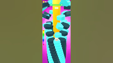 Drop Stack Ball Game Level 275 - short video - More Gaming