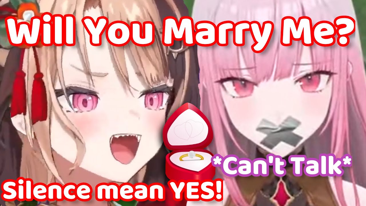 Gigi Propose to Calli and Now They're Getting Marry! (Hololive)