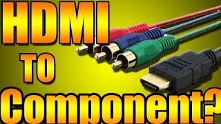 RCA Component 5RCA RGB YPbPr to HDMI Converter Adapter Analog to Digital HDMI v1.3 1080P 720P HDCP Video Audio Adaptor Box for TV HDTV, Bluray, DVD, PS4, PS3, Xbox One, 360, Wii, Roku HDMI Cable To Component Cable Fake?! Must Watch!