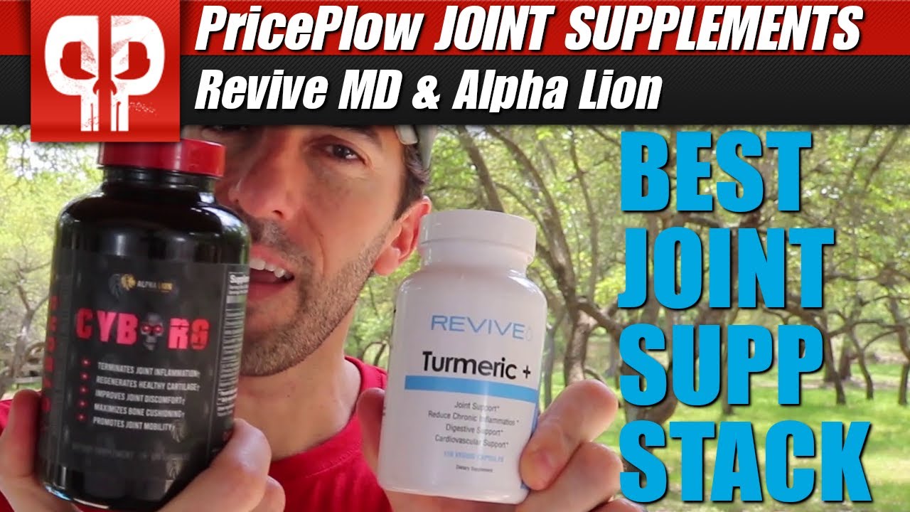 BEST Joint Supplement Stack in TWO Products! Revive MD & Alpha Lion