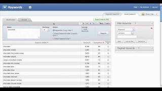 Wordtracker's new quick keyword research help video