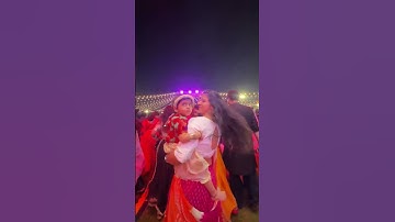 Navratri Reel VN Template QR Code. Scan the QR on Google Lens 🔗 You can change the day to any other