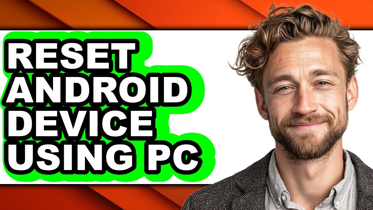 How to Reset Android Device Using Pc - Easy Guide - YouTube