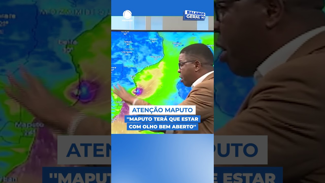 ATENÇÃO MAPUTO: O ciclone Gezani pode visitar Maputo