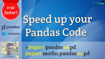 How to speed up (2-5x) your Pandas code and save time and resources?