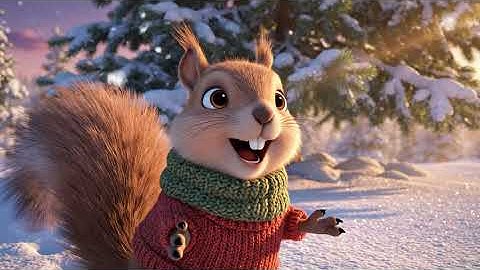 The Squirrel’s Christmas | 3D Animation Short Film for Kids | Squirrel and Friends