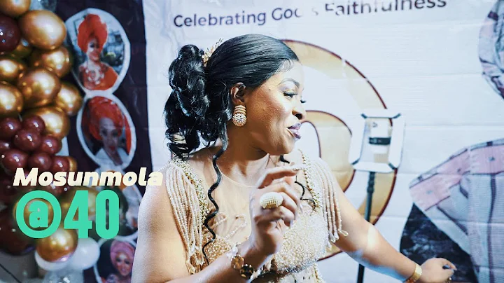 NIGERIAN PARTY IN AMERICA | MOSUNMOLA'S 40TH BIRTHDAY IN GRAND STYLE LIVE IN CHICAGO