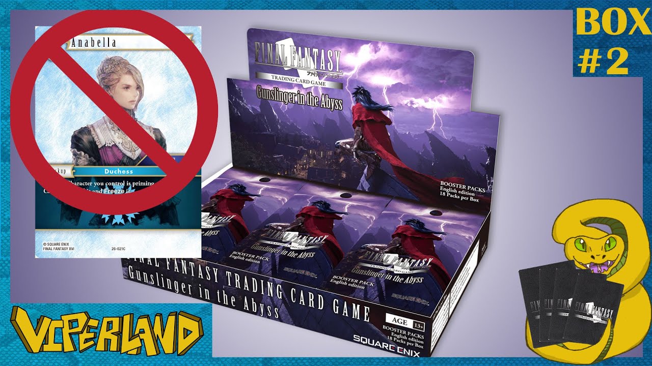 gunslinger in the abyss booster box Final Fantasy Trading Card Game Pack This set is even more appealing to collectors than before and is sure to resonate with many FINAL FANTASY fans and existing players Opening 5x Final Fantasy Booster