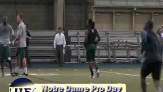 Notre Dame Football: 2011 Pro Day, April 7