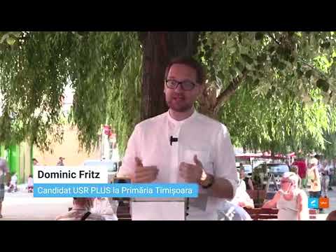 Dominic Fritz despre curatenie in Timisoara, in 2020