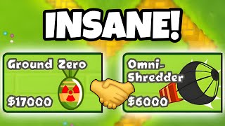 This Insane Tower Combination SHREDS ZOMGs in Bloons TD Battles...