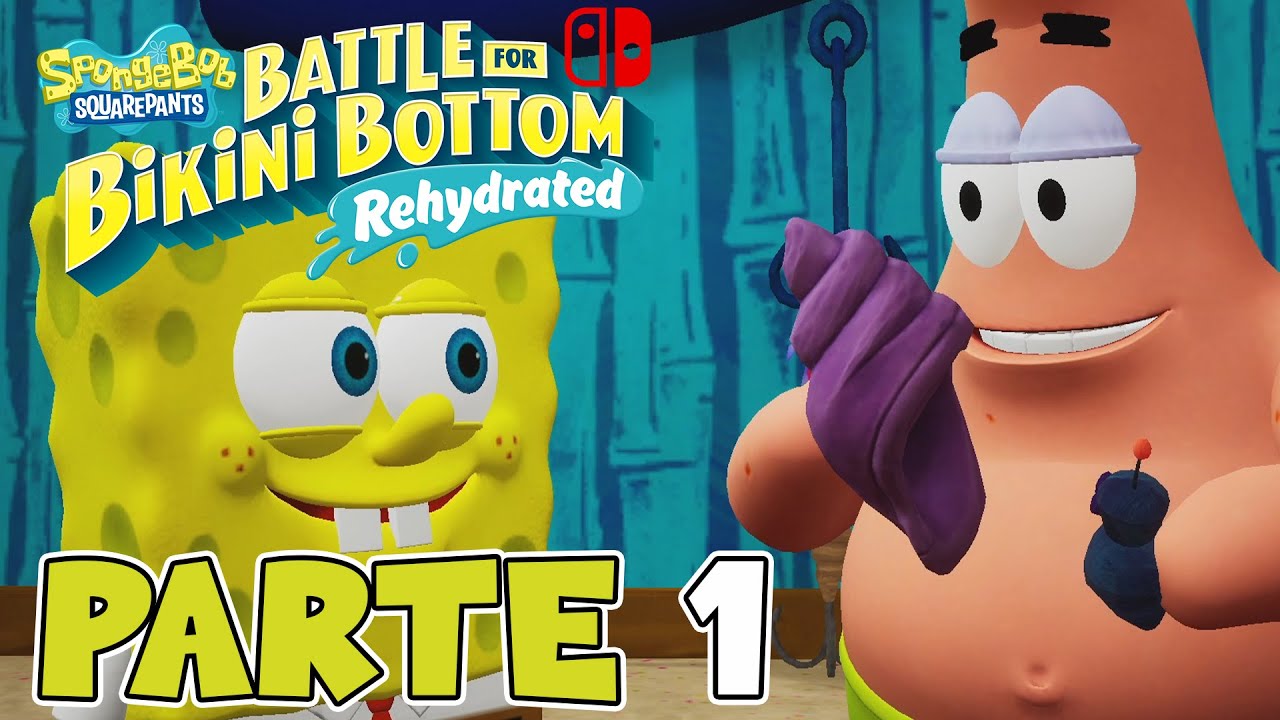 PRIMERA HORA DE JUEGO | PARTE #1 | BOB ESPONJA: BATTLE FOR BIKINI BOTTOM – REHYDRATED (SWITCH)