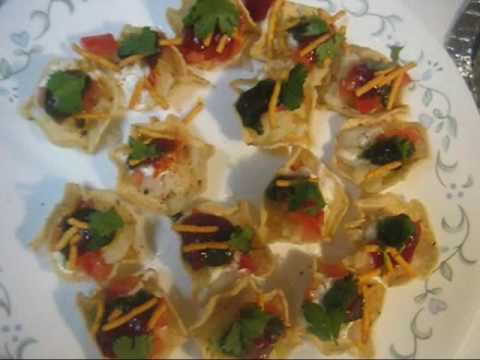 Papdi / Papri Chaat in (American Style)- Snacks Re...