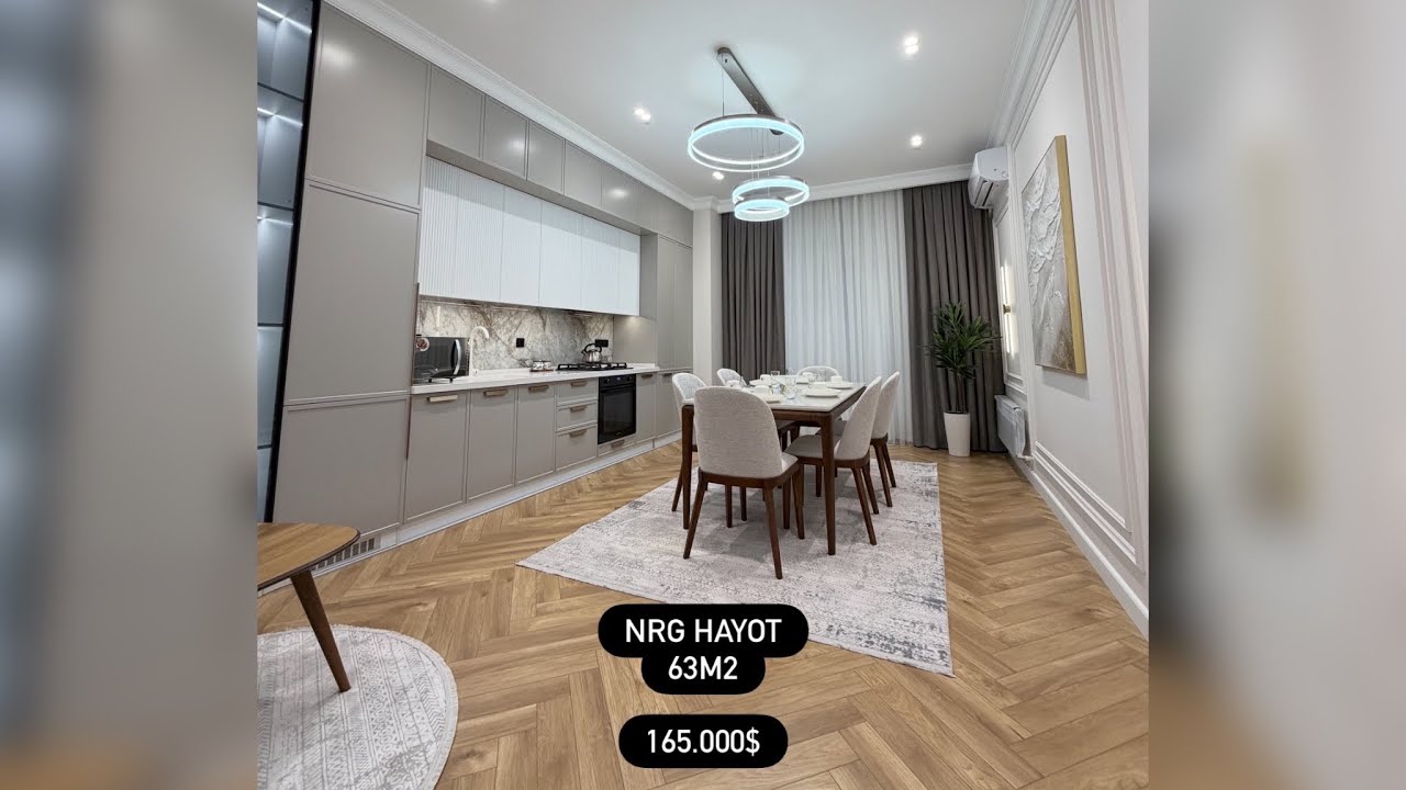 NRG Hayot Turar joy Majmuasida 2 Xona Evro Lux✅