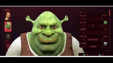 Shrek In Cyberpunk 2077 (Gone Scary)