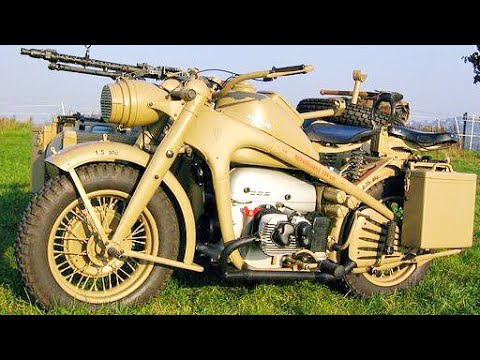 🚂 Zündapp KS750 - Легендарный Мотоцикл Вермахта 😵!