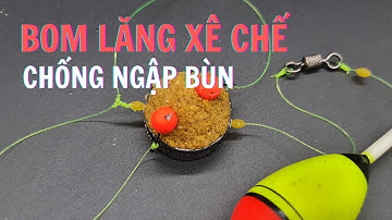 Cách làm bom lăng xê ( lancer ) độ câu cá chép,cá trôi,cá trắm đen..vv. ( đơn giản – hiệu quả )