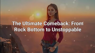 The Ultimate Comeback From Rock Bottom To Unstoppable | Motivational Story