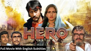 Hero (Hindi Movie with English Subtitles) : Jackie Shroff & Meenakshi Seshadri | 80s Blockbuster