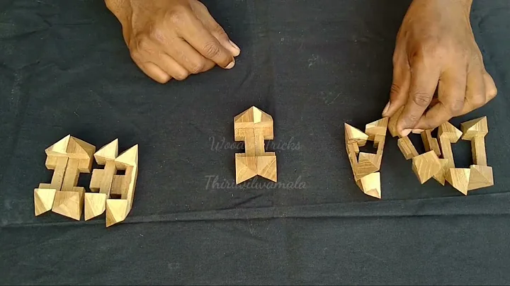 12 piece wooden star puzzle solution