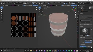 Using a Texture Mask While Texture Painting QUICK TIP - Blender Tutorial