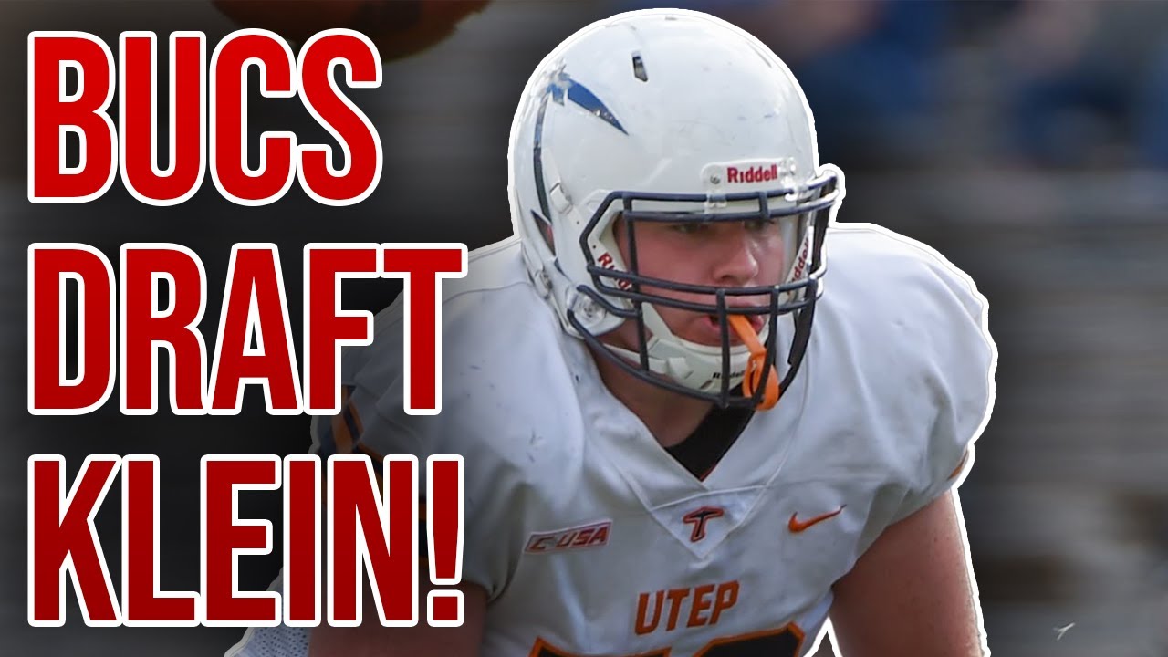 WATCH: Tampa Bay Buccaneers DRAFT Texas-El Paso G Elijah Klein w/ 220th Pick!