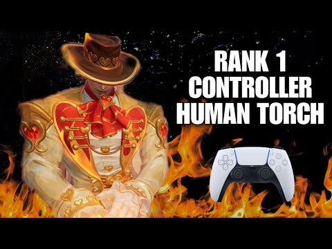 how rank 1 human torch on controller carries in high elo