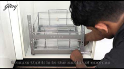 Godrej Kitchen Fittings-Grain Trolley Installation Video