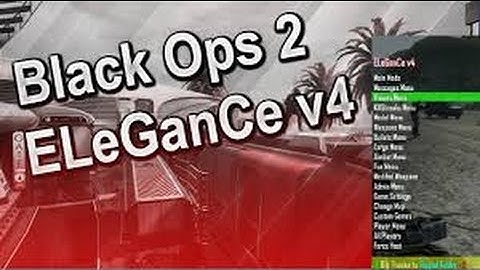 *NEW* BO2 Mod Menu - Elegance v4 + Download!